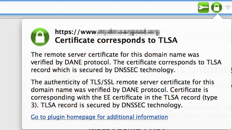 DNSSEC TLSA Validator